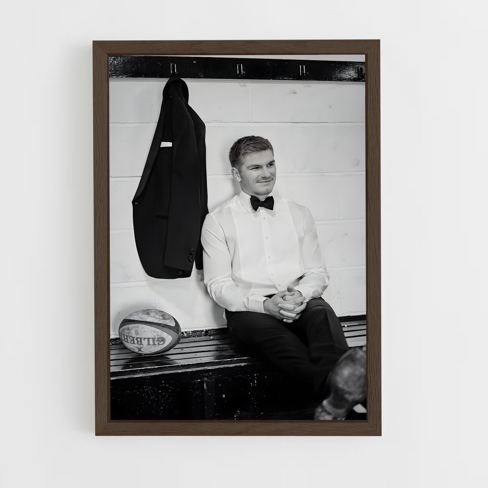 Poster Owen de farrell – affiche Rugby (vue 5)